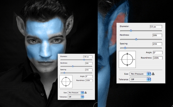 Creation of Blue Steel Avatar: Step 10